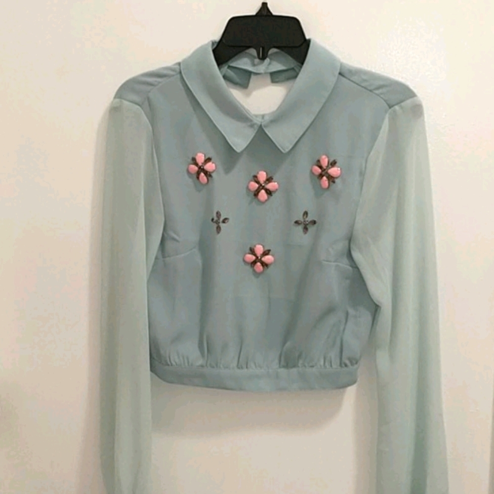 Open back Dressy blouse